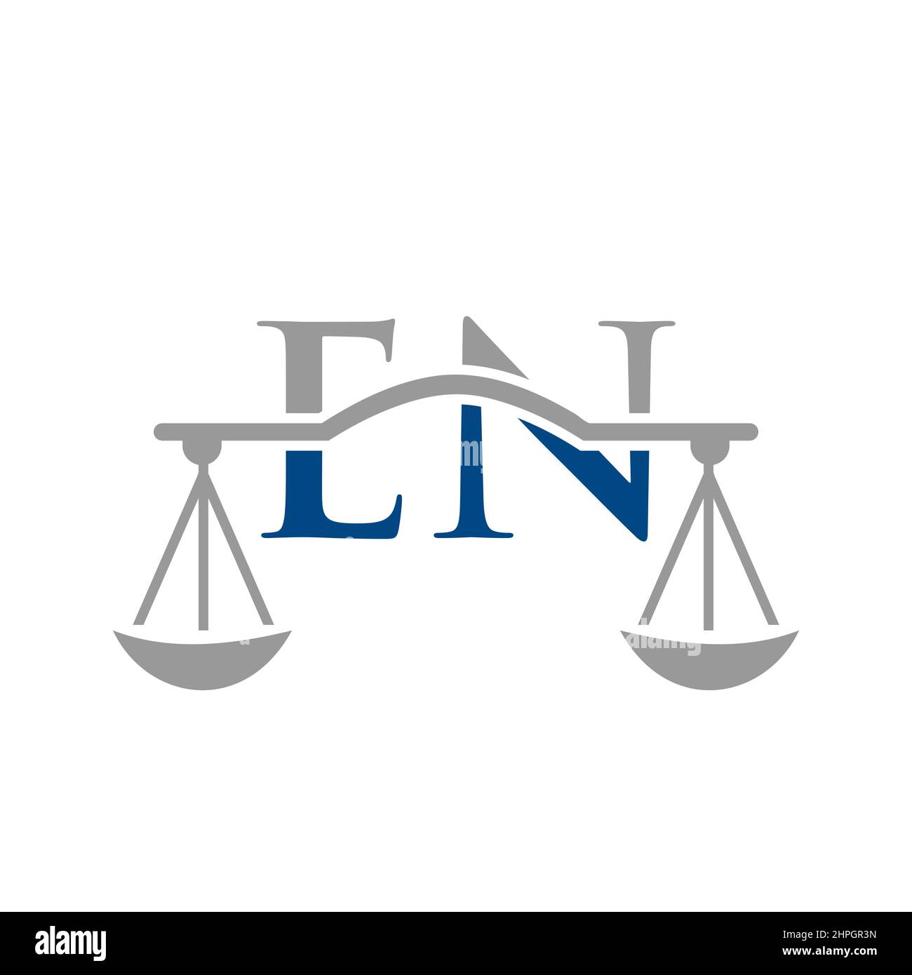 Law Firm Letter EN Logo Design. Lawyer, Law Attorney Lawyer Service, Law Office, Scale. Law Firm ...