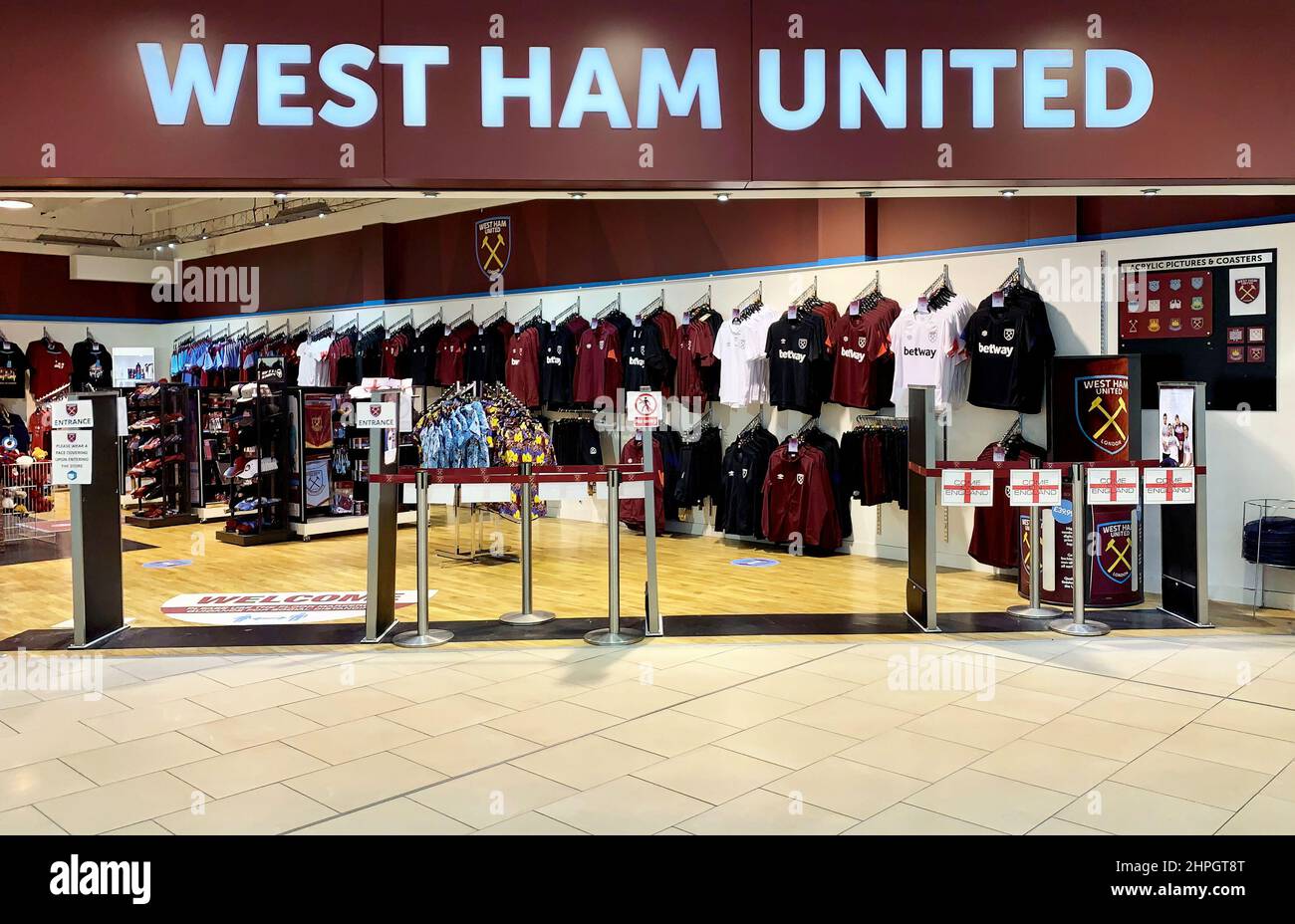 West ham shop hi-res stock photography and images - Alamy