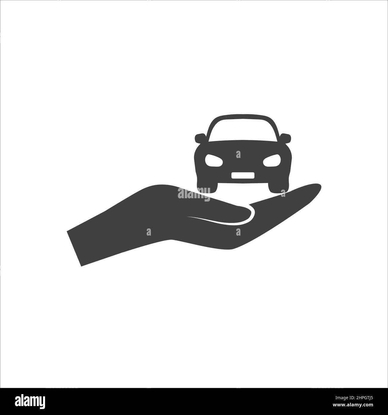Used car and dealership icon for used car business design Stock Vector