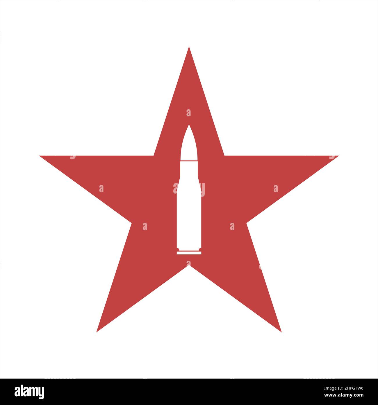 bullet icon. Weapon ammo sign. vector illustration Stock Vector Image ...