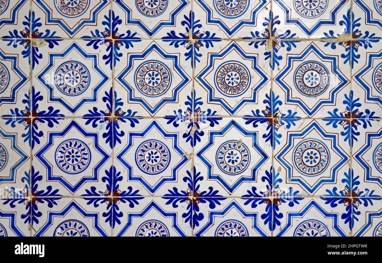 Famous Rio Tile Typical azulejo tiles hi-res stock photography and images - Alamy