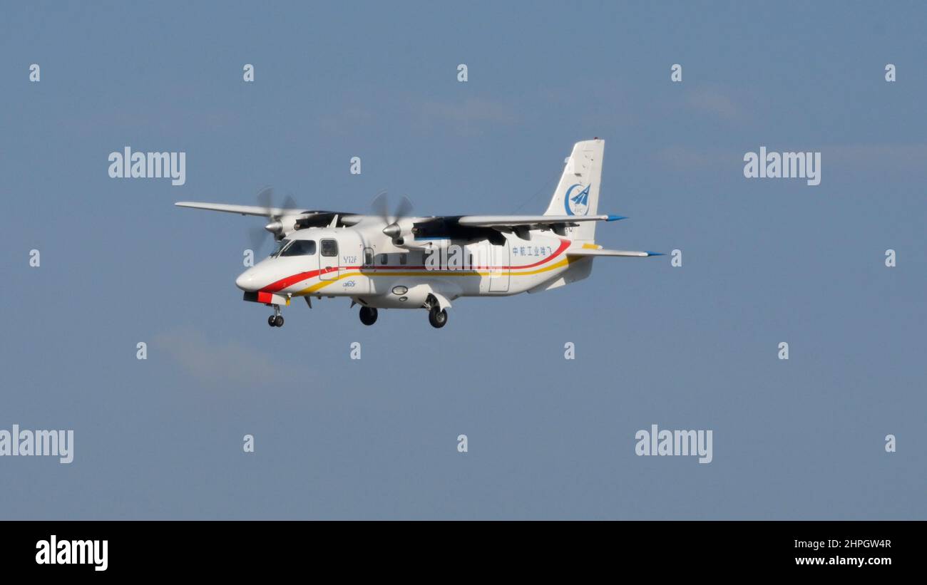 Twin turboprop utility transport hires stock photography and images