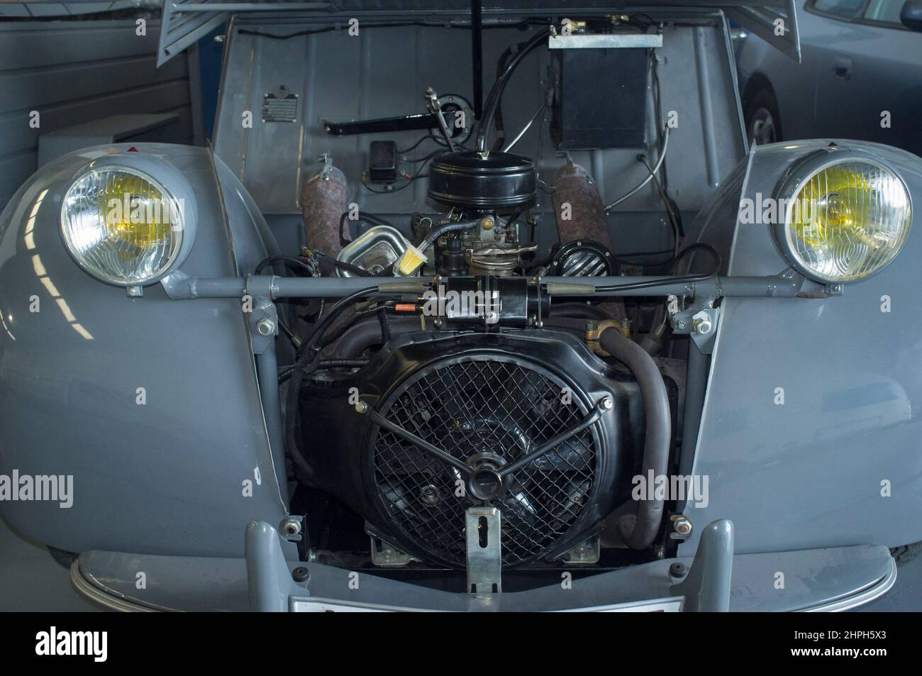 Citroen 2cv Engine Car