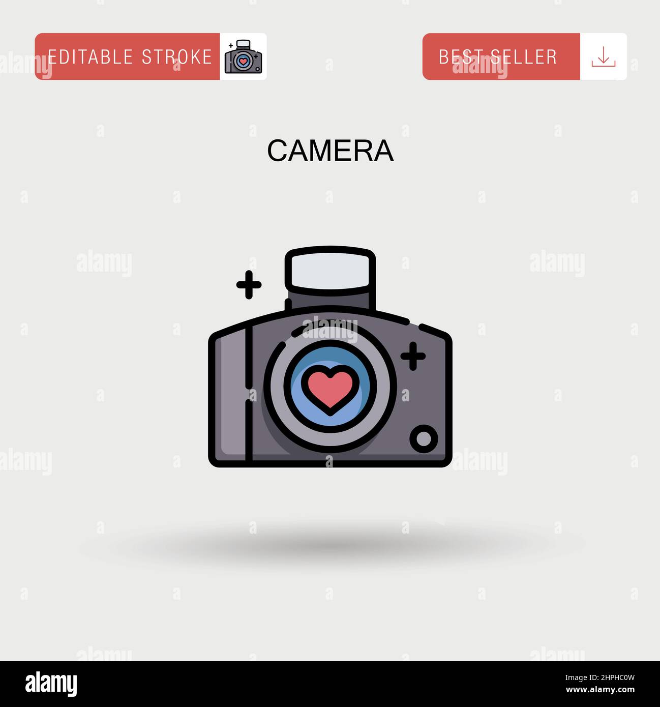 Camera Simple vector icon Stock Vector Image & Art Alamy