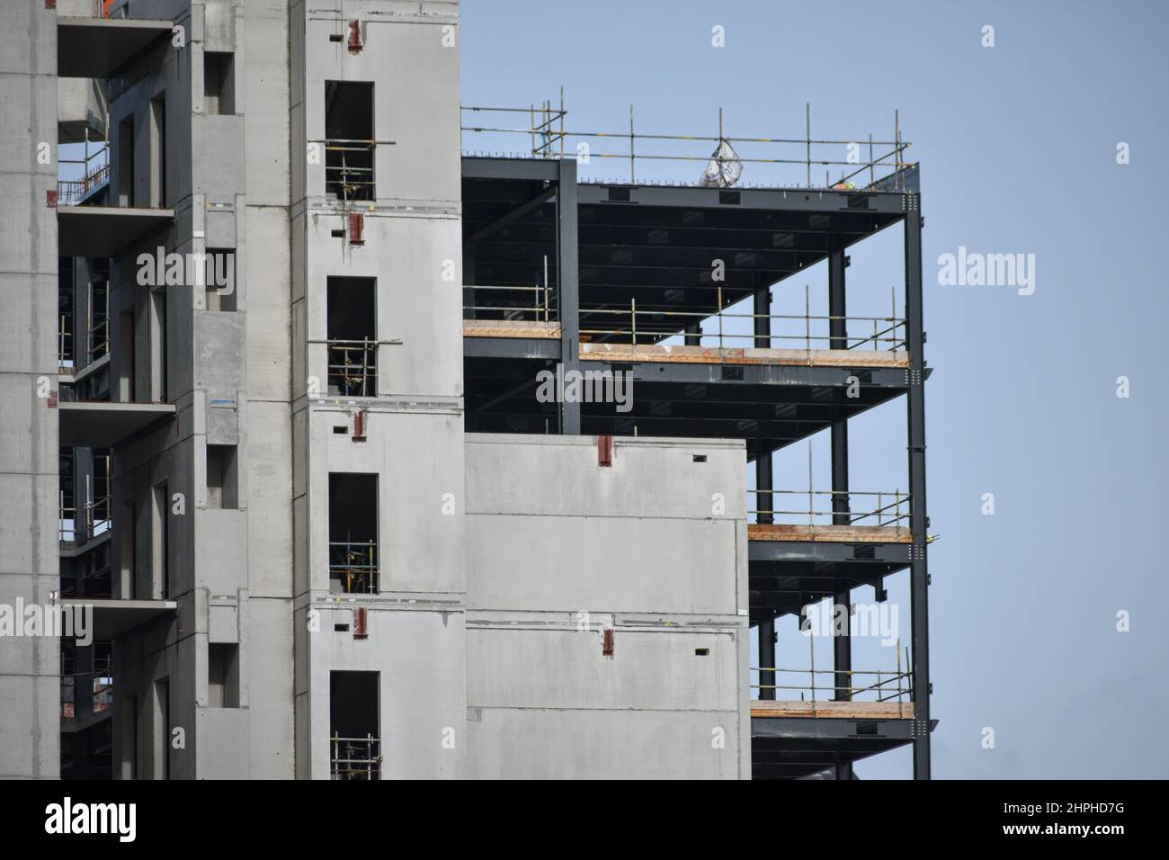 Construction Site in Cork City Centre, Cork. Ireland Stock Photo Alamy