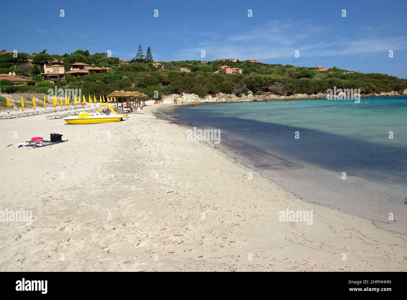 Porto Cervo, Costa Smeralda, Sardinia, Italy. Cala Granu beach Stock Photo  - Alamy
