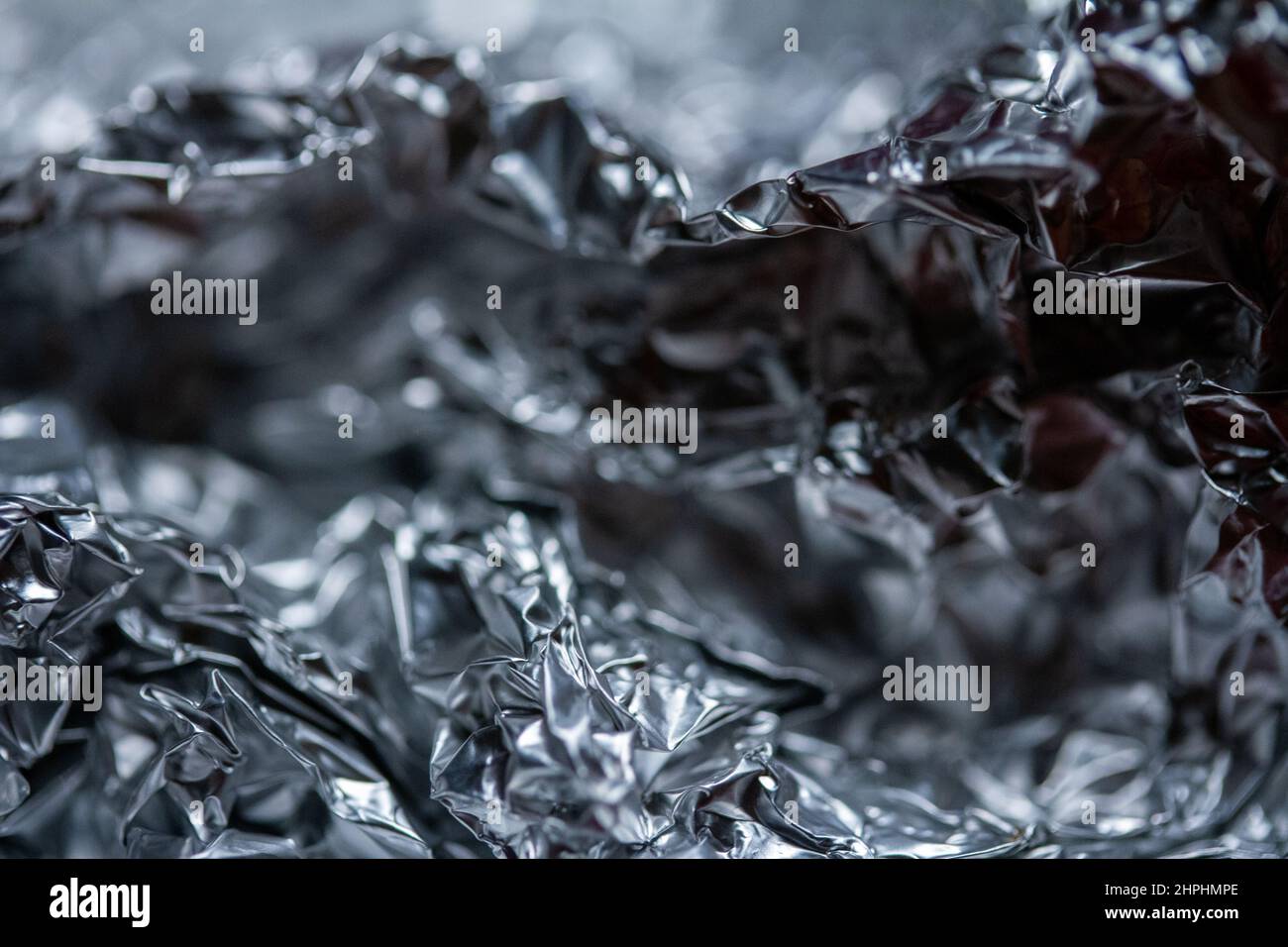 Metallic foil textures silver hi-res stock photography and images - Alamy