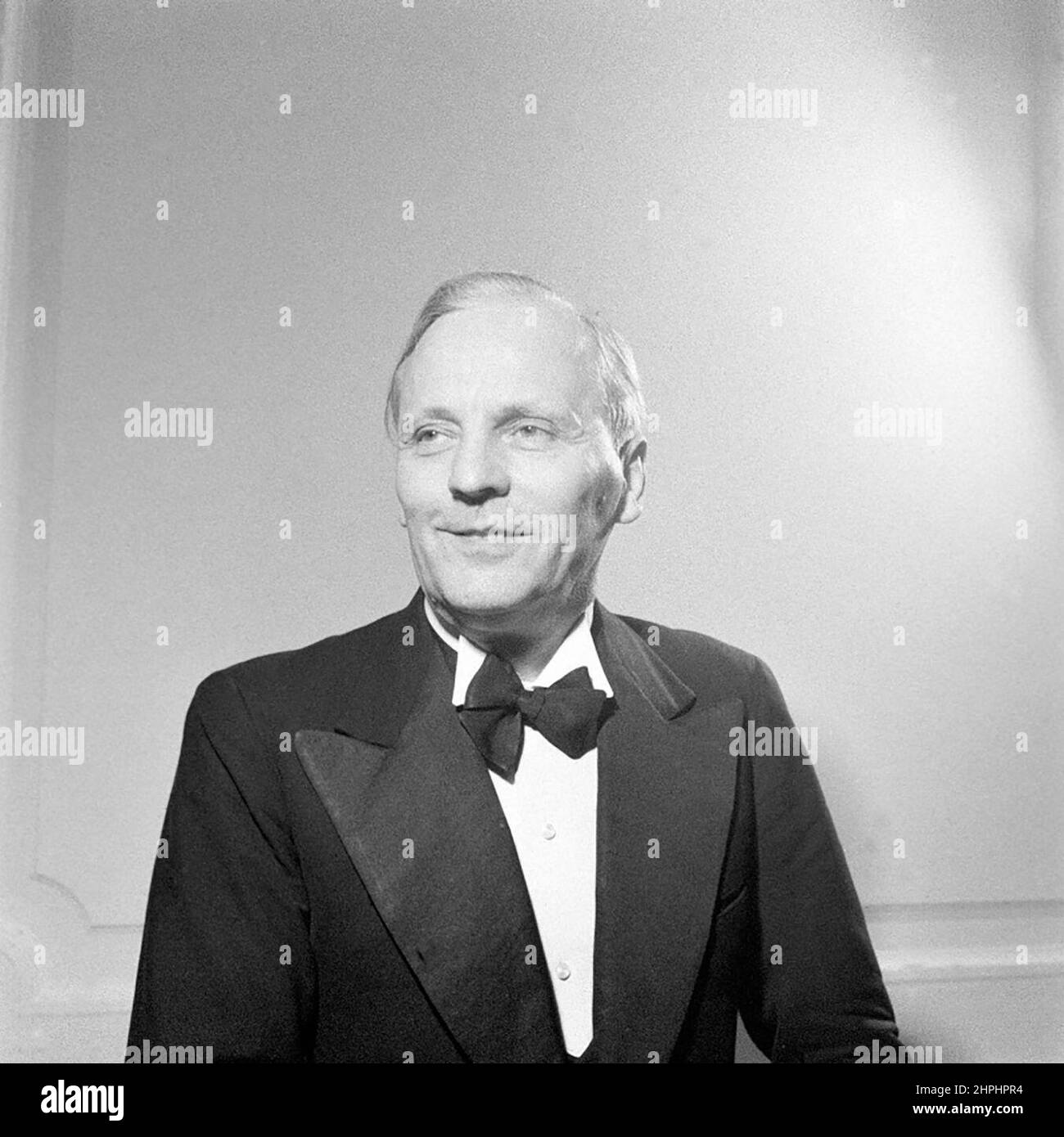 The Upper Austrian Governor Heinrich Gleissner ca.  20 January 1951 Stock Photo