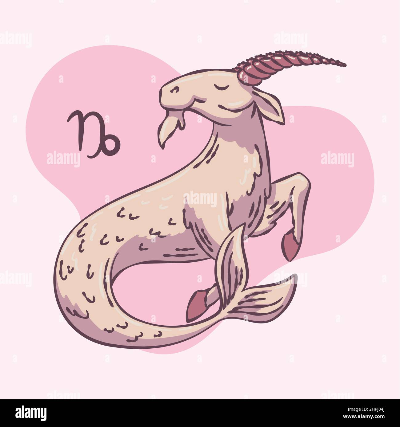 Caprinius Sign Capricornus sign hi-res stock photography and images - Alamy