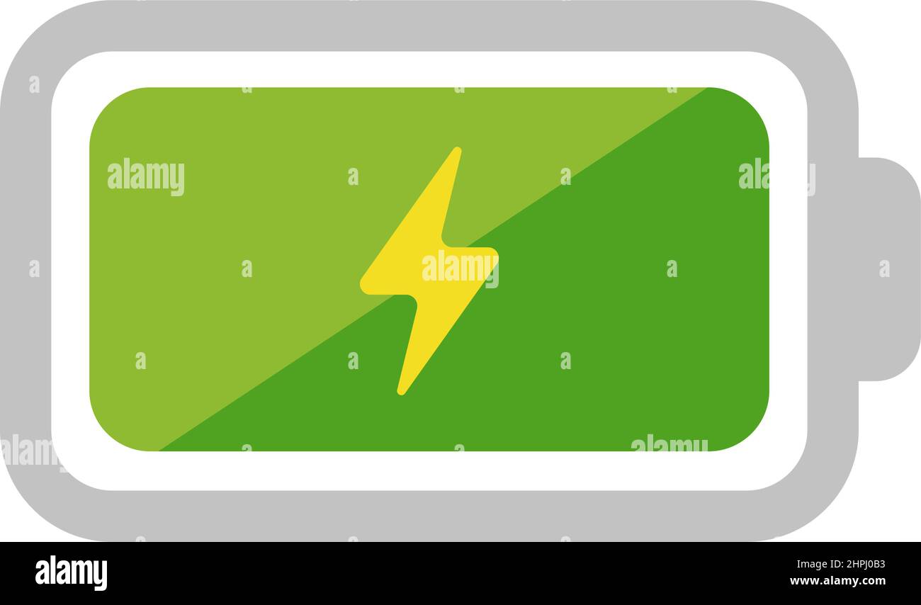 Battery, charge, power vector icon illustration Stock Vector Image ...