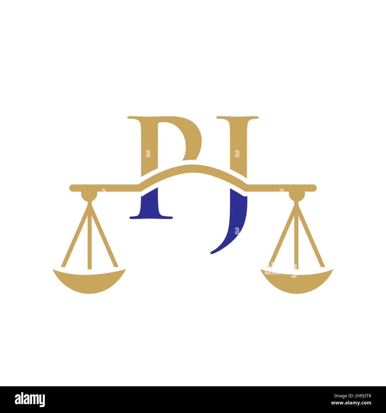 Pj Sign Design Pj logo Stock Vector Images - Alamy