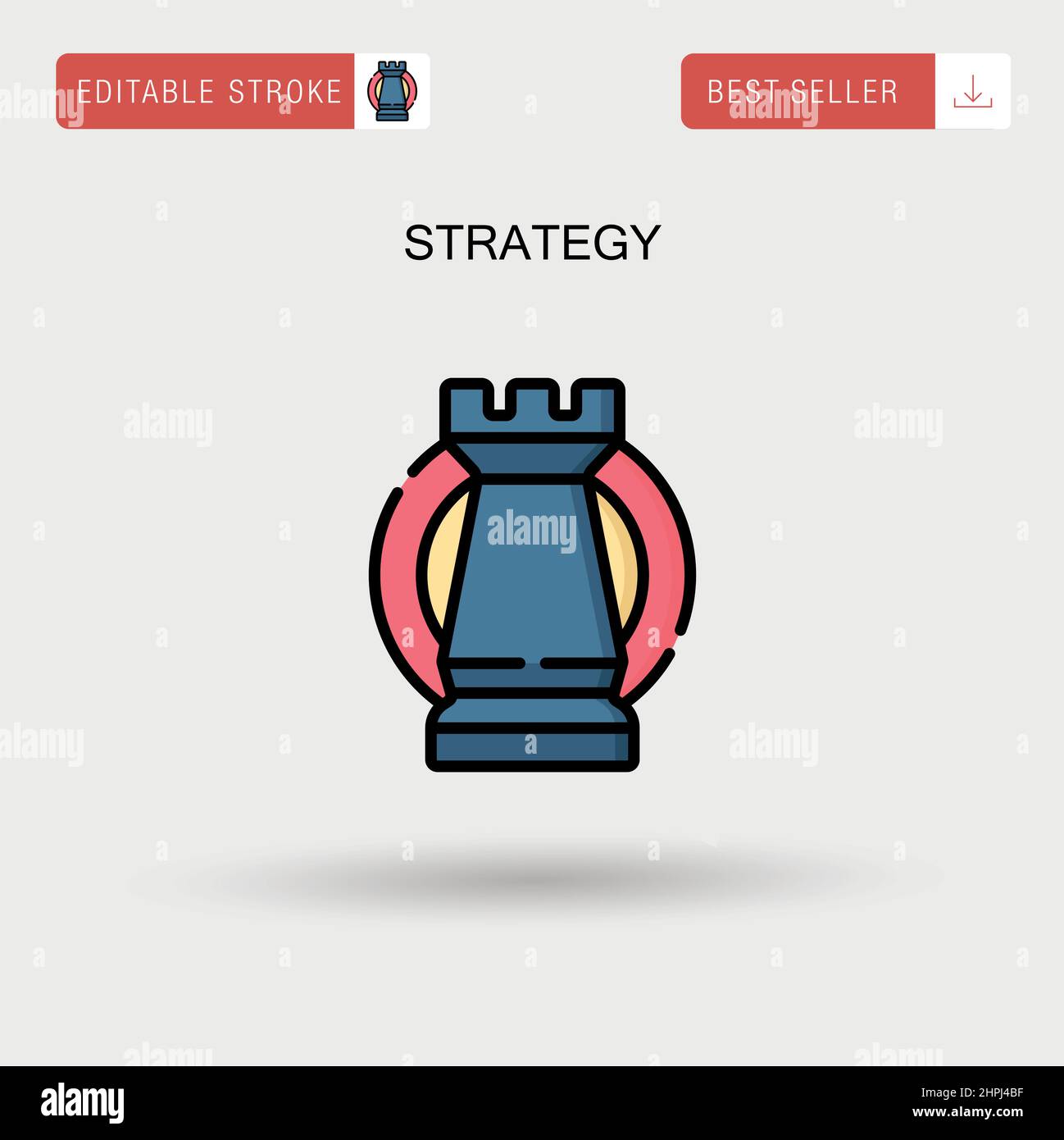 Strategy Simple vector icon Stock Vector Image & Art - Alamy