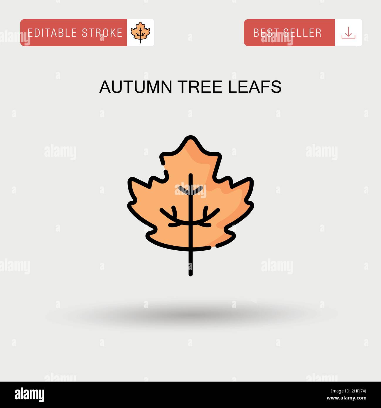 Fall autumn tree Stock Vector Images - Alamy
