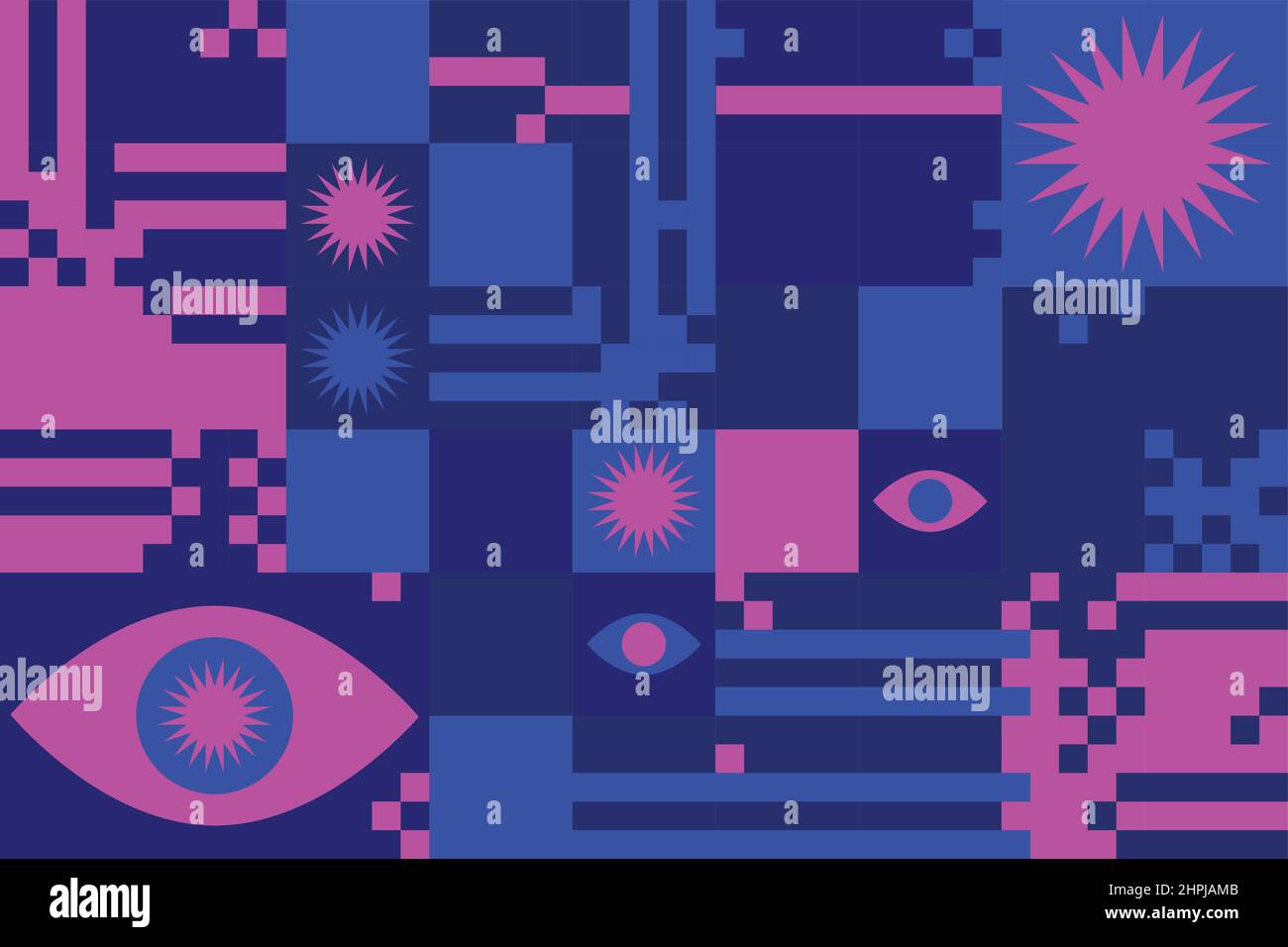 Bright and bold pattern Stock Vector Images - Alamy