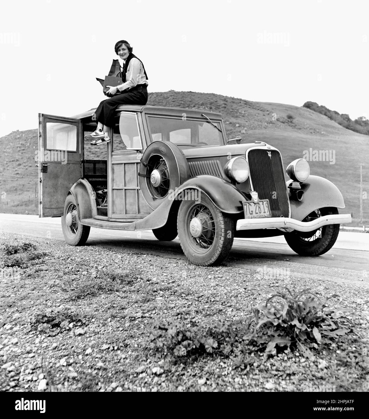 Dorothea lange car hi-res stock photography and images - Alamy