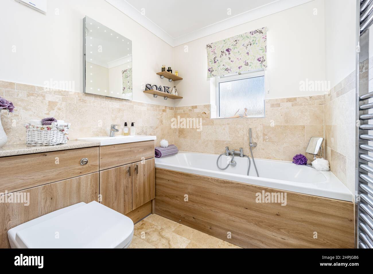 Modern Bathroom Stock Photo