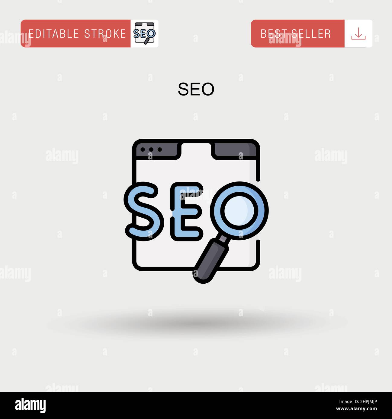Seo communication icon Stock Vector Images - Alamy