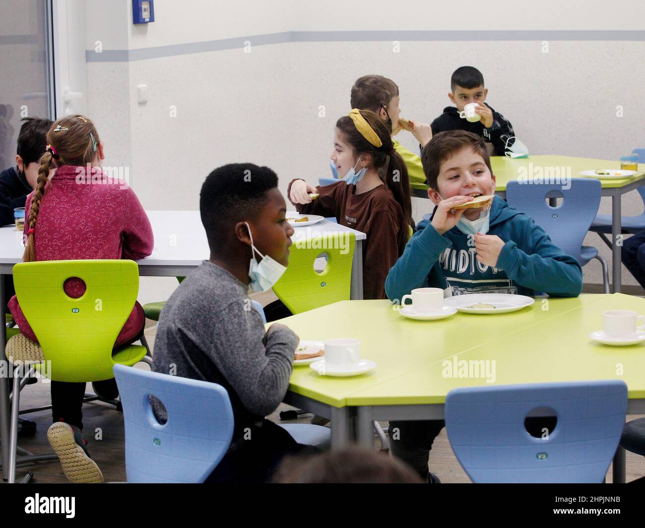 Concordia Elementary 2022 Christmas Schedule Oberhausen, Germany. 22Nd Feb, 2022. Elementary School Children At Concordia  School Eat Breakfast Together. The School Participates In The State-Funded  "Brotzeit" Project, In Which Schoolchildren Receive A Free Breakfast Before  Classes Begin.