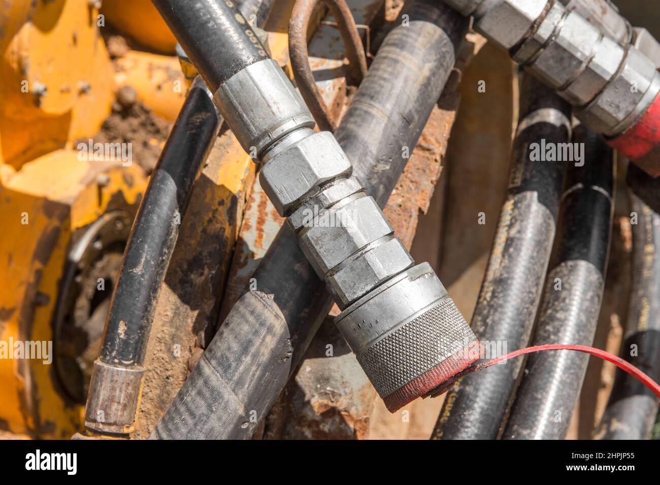 Hydraulic Pressure Hose Cylinder System Connection Tube Connect Pump