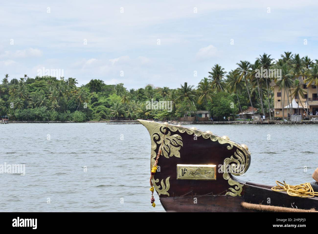 House Boats in Kerala,Travel and tourism to Gods on Country,Kerala Stock Photo