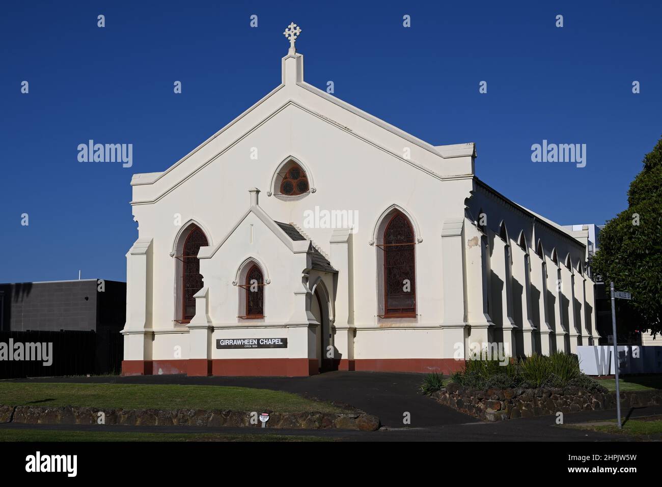 Girrawheen Chapel on New St, formerly a Methodist Church, converted for use as Brighton Grammar School's wellbeing centre Stock Photo