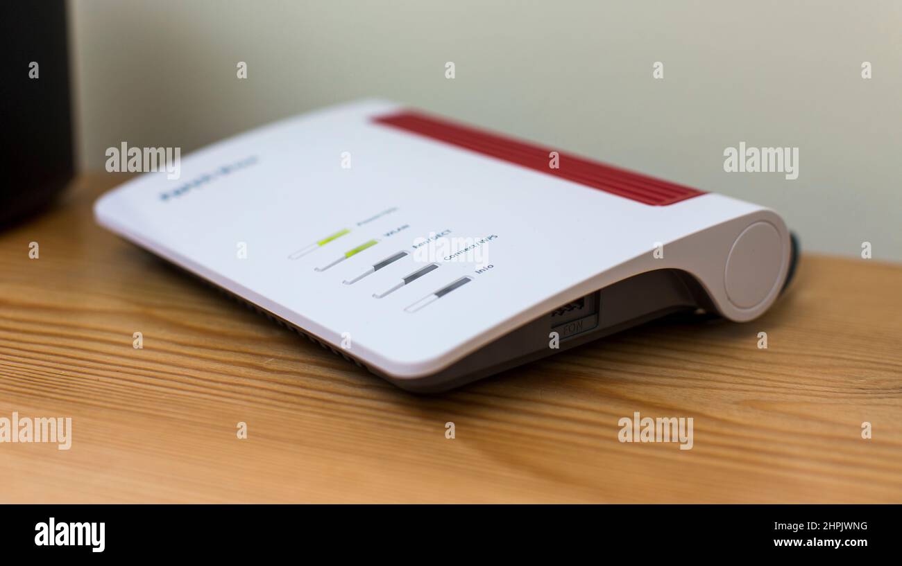Fritz!Box wireless router is designed to give a fast and reliable ...