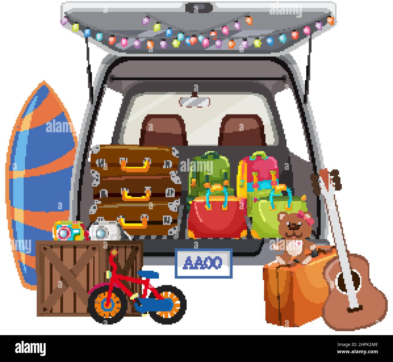 Object for sale at the car boot illustration Stock Vector Image & Art Alamy