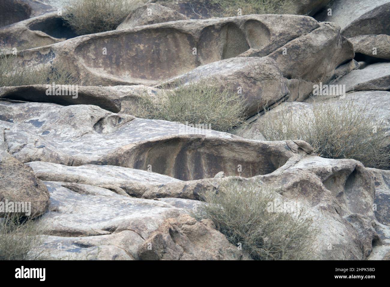 Granite wind erosion landform Stock Photo Alamy