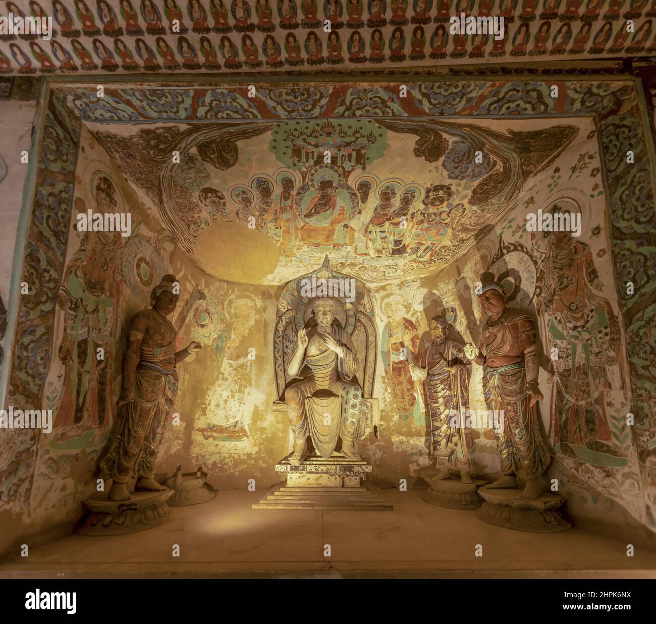 The Forbidden City in Beijing exhibition of dunhuang mogao grottoes