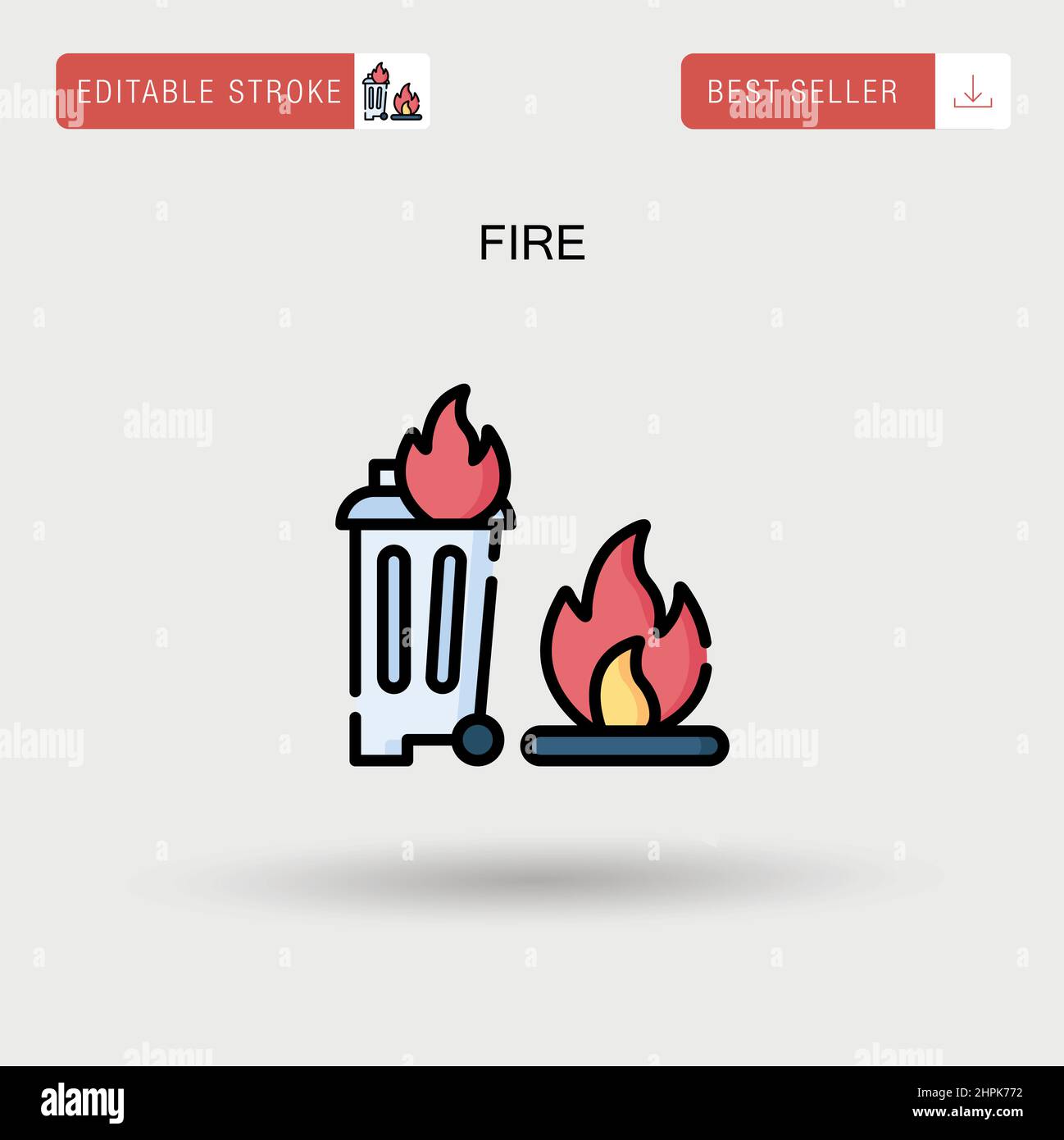 Campfire glow Stock Vector Images - Alamy