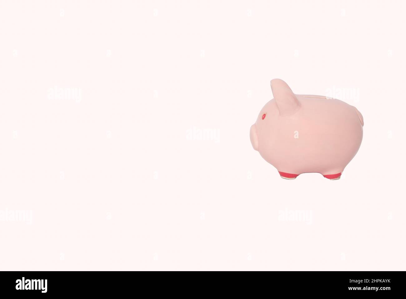 Piggy bank isolated on white background Stock Photo - Alamy