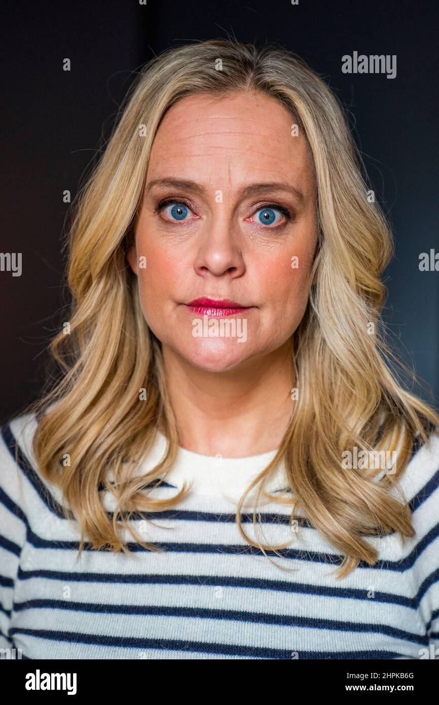 Oslo 20220222. A new season of the TV series PÃ¸rni (Poerni) by Henriette  Steenstrup is launched for the press. Photo: Haakon Mosvold Larsen / NTB  Stock Photo - Alamy