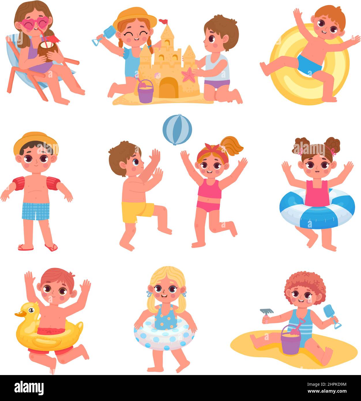 Child In Swimming Pool Boy In Swimming Pool Child Swimming Cut Out 