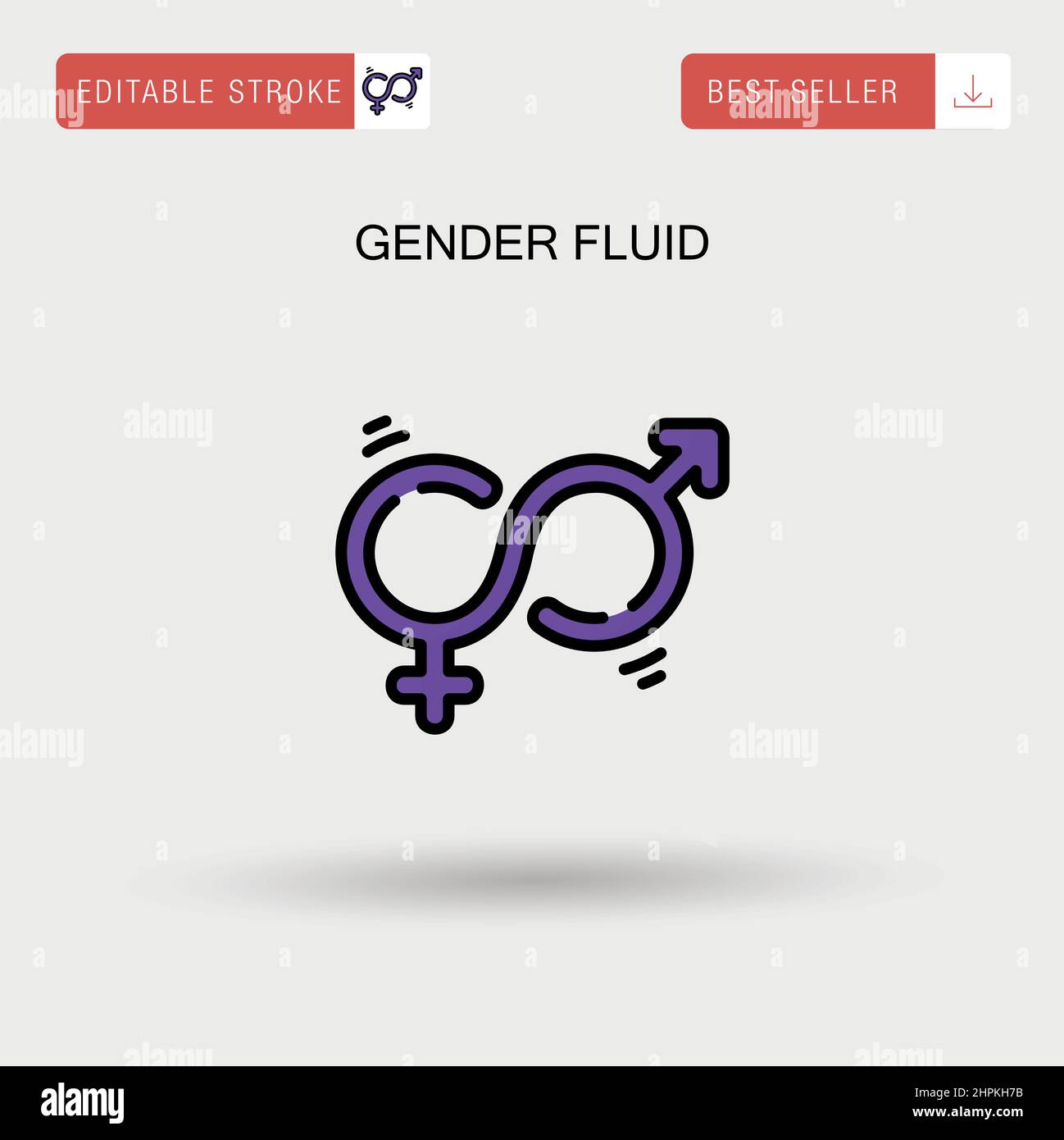 Gender fluid Stock Vector Images - Alamy