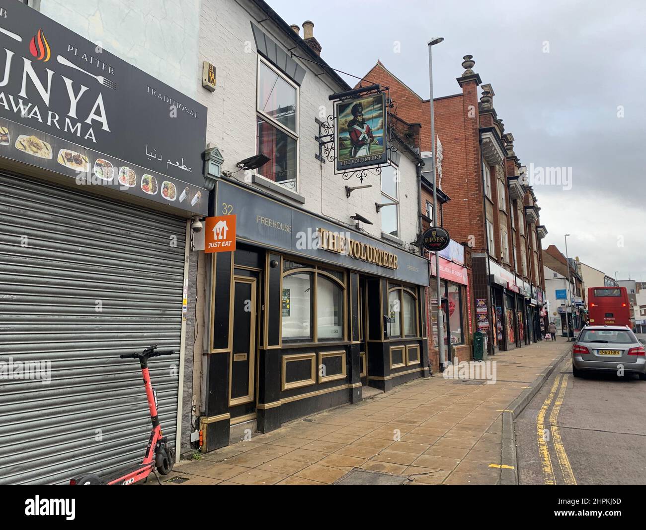 The Volunteer Public House Northampton UK Wellingborough Road old style