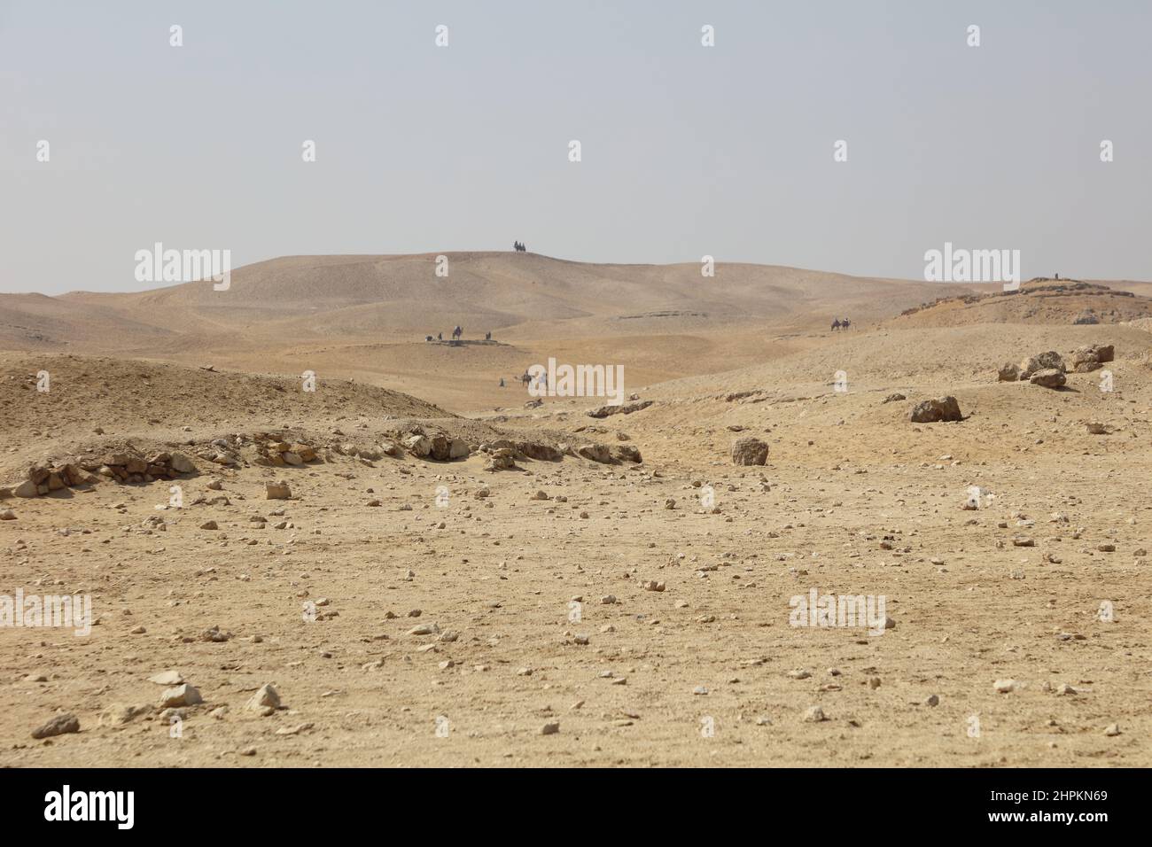 The desert plateau Stock Photo