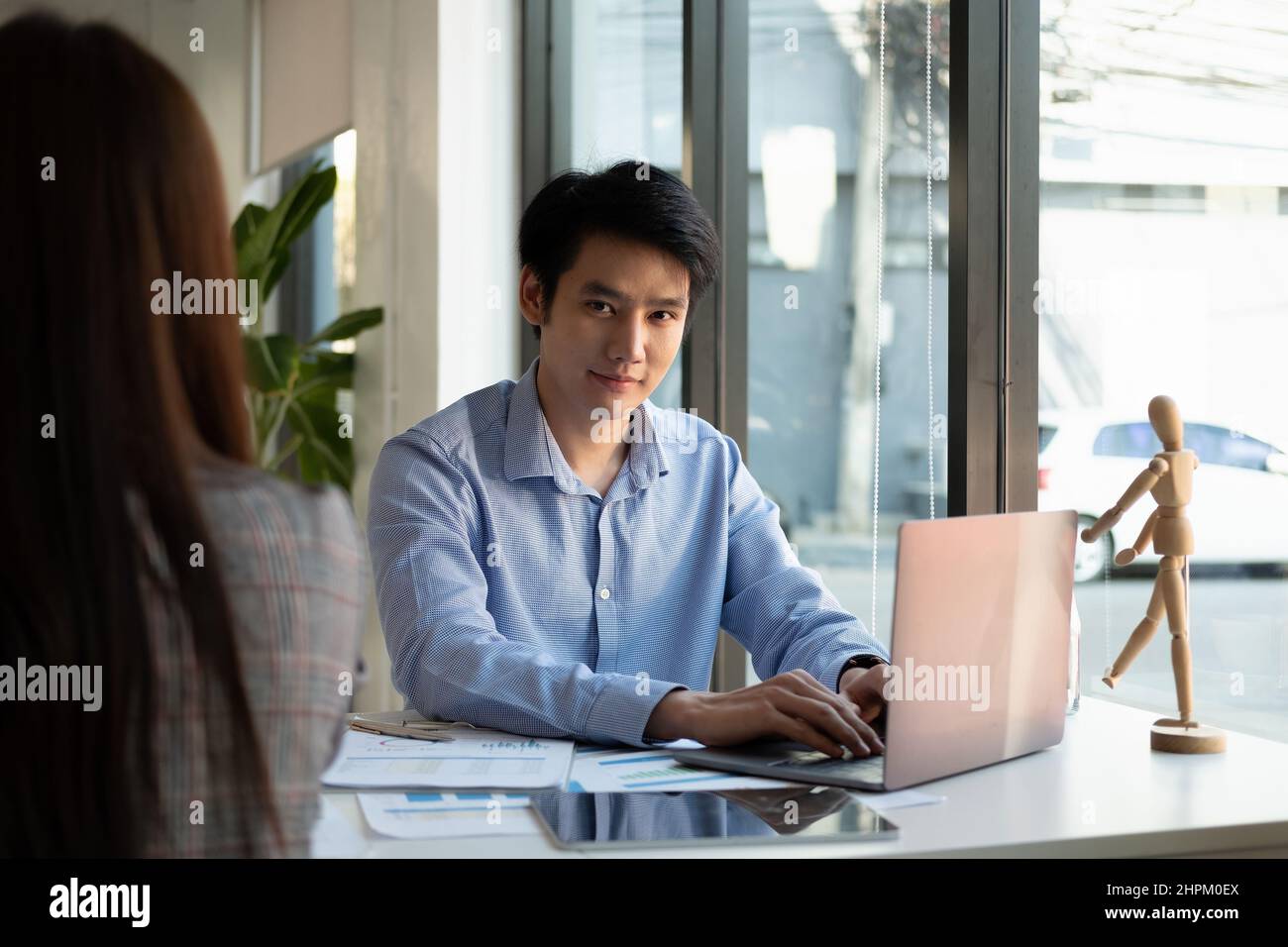 Portrait handsome asian male student hi-res stock photography and ...