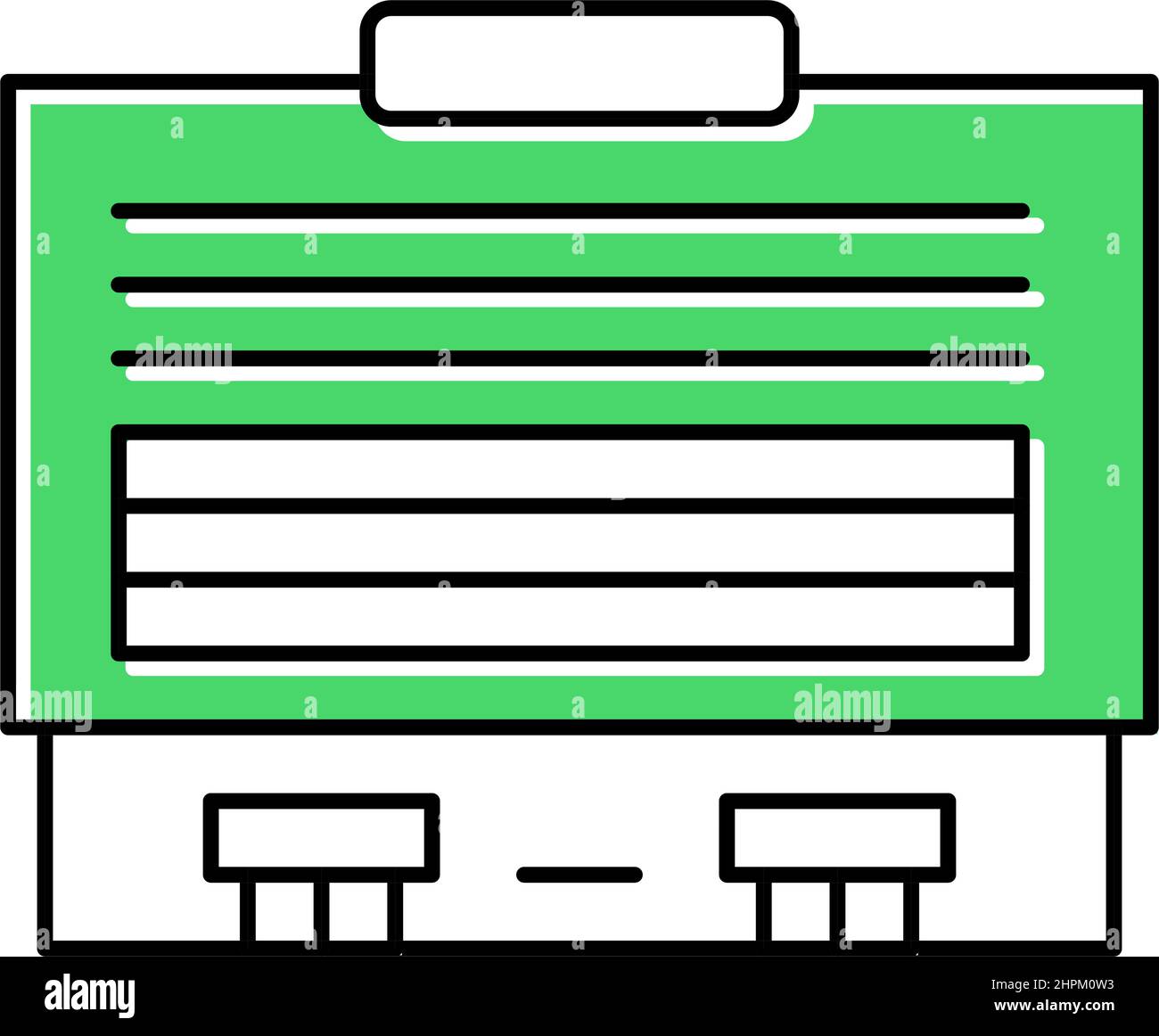 gym building color icon vector illustration Stock Vector Image & Art ...