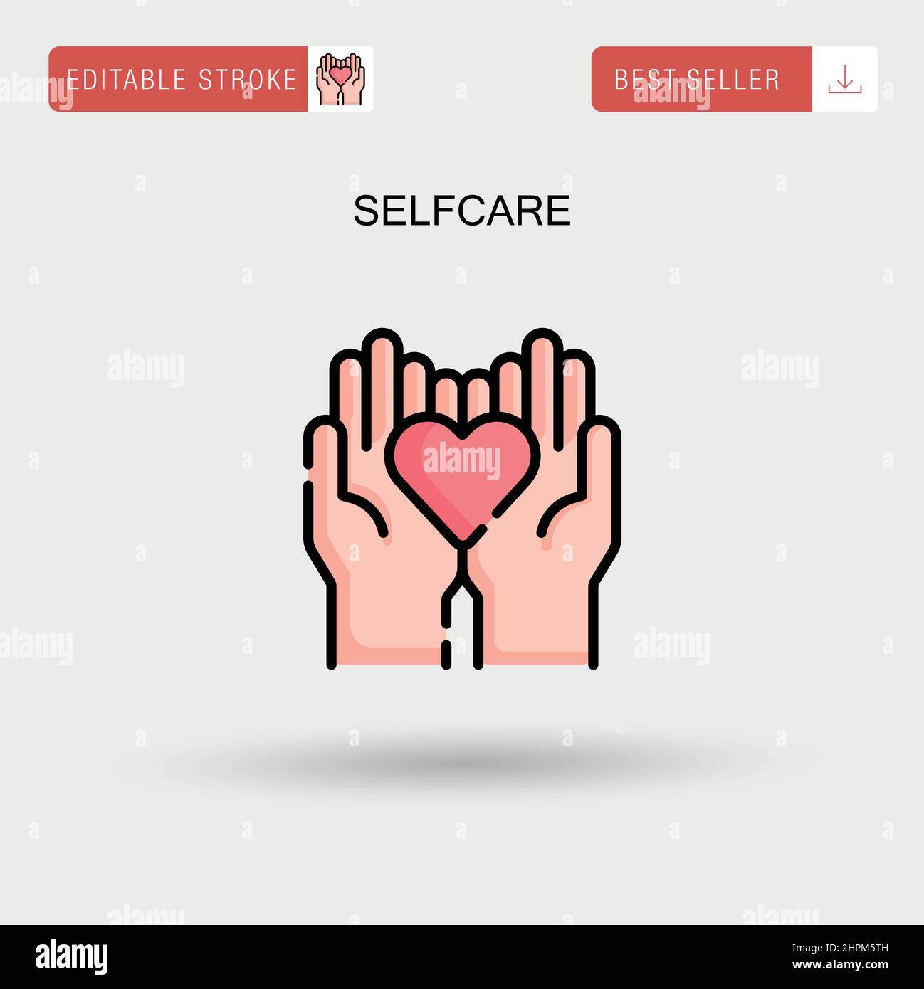 Self care illustration Stock Vector Images - Alamy