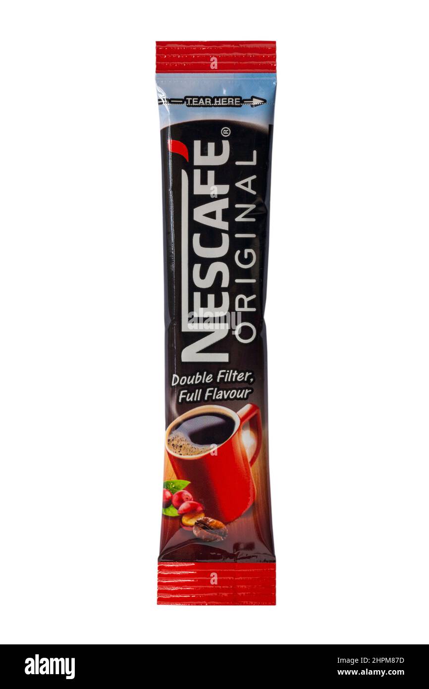 Nescafe coffee sachets hi-res stock photography and images - Alamy
