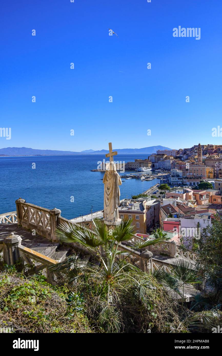 The Italian village of Gaeta Stock Photo Alamy