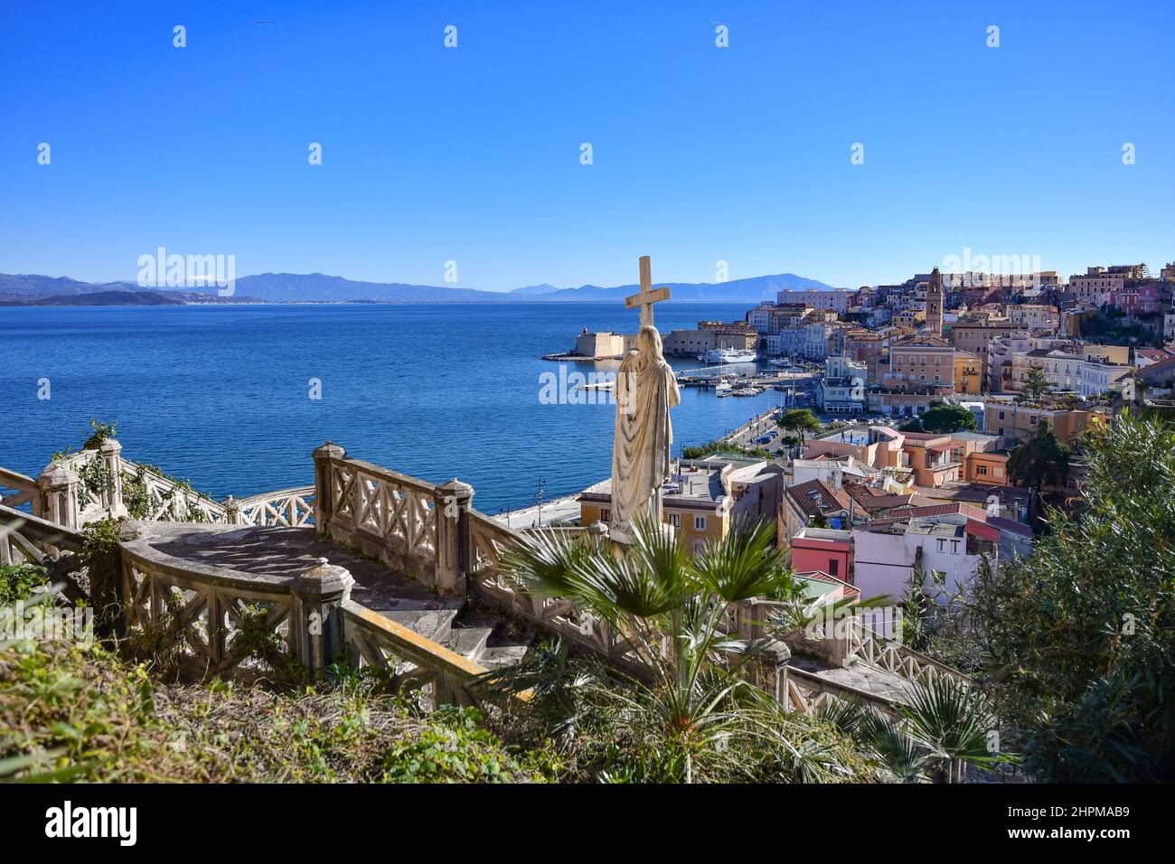 The Italian village of Gaeta Stock Photo Alamy