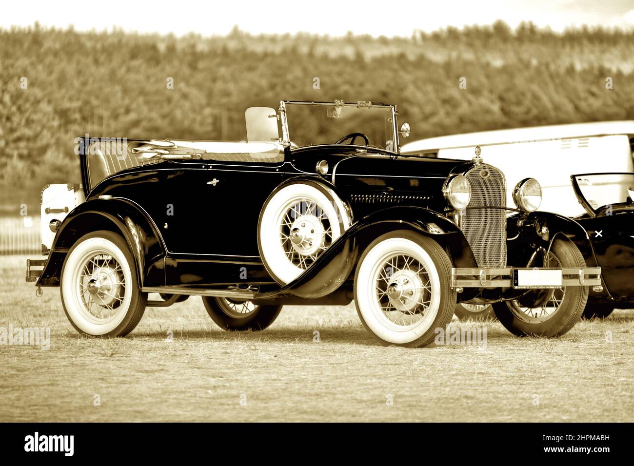 American Vintage Car Stock Photo - Alamy