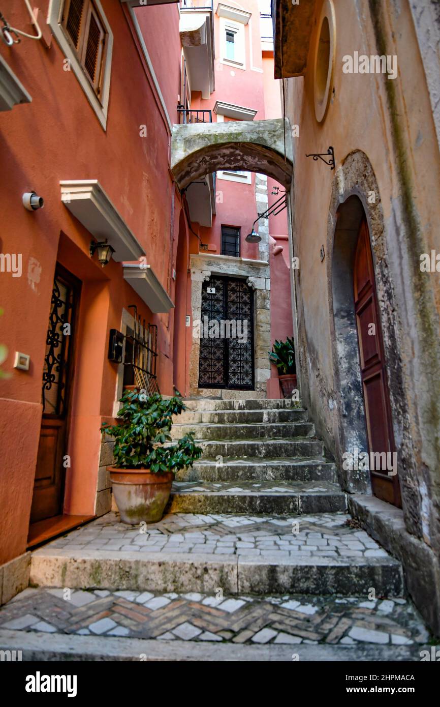 The Italian village of Gaeta Stock Photo Alamy