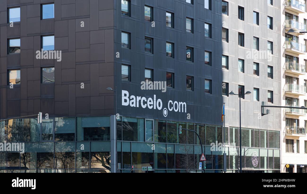 VALENCIA, SPAIN FEBRUARY 22, 2022 Barcelo Hotel Group is a Spanish