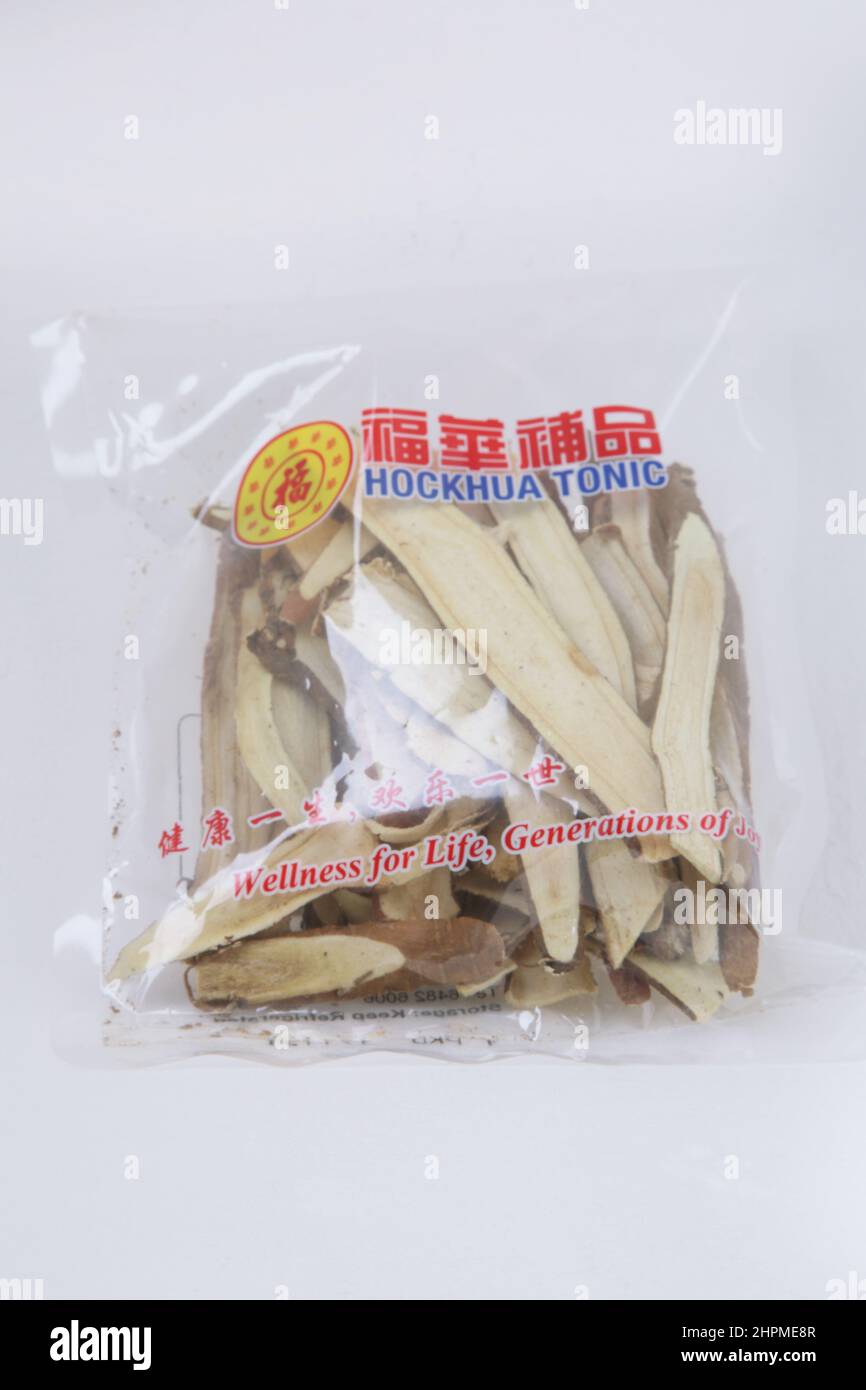 Chinese Liquorice Root Tea Stock Photo