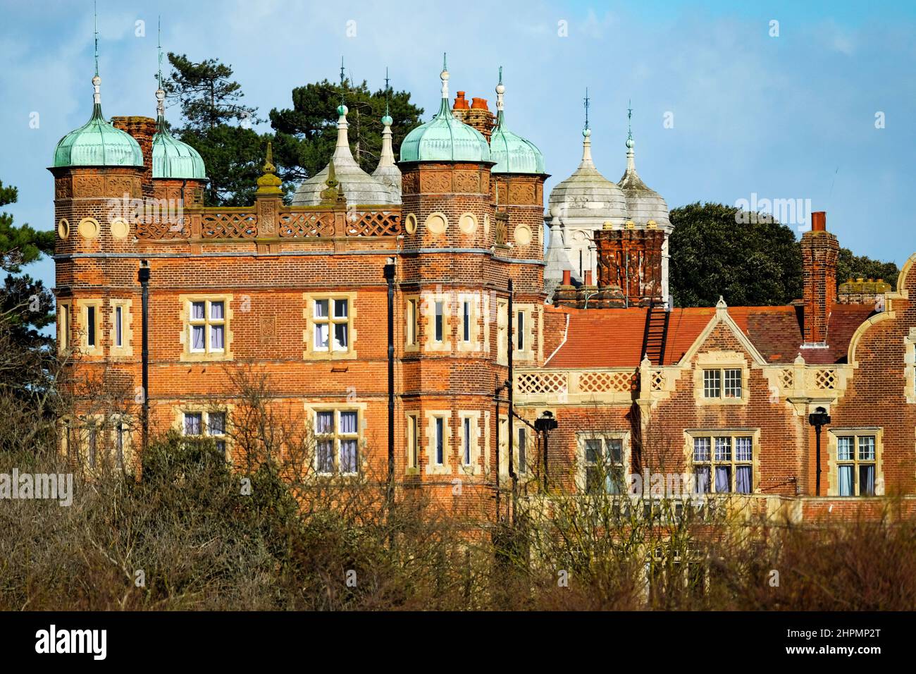 Bawdsey Manor Suffolk UK Stock Photo