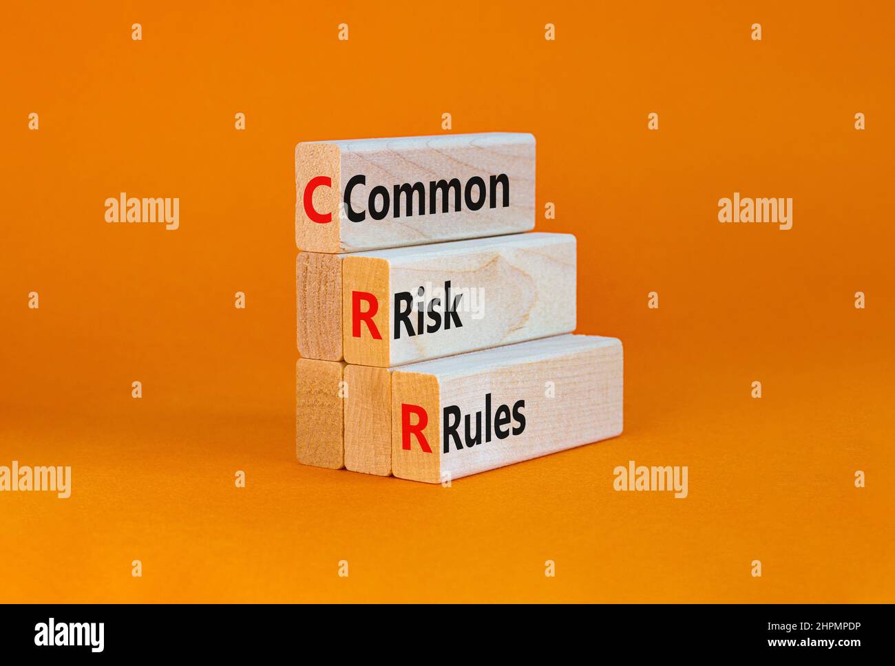 CRR common risk rules symbol. Concept words CRR common risk rules on ...