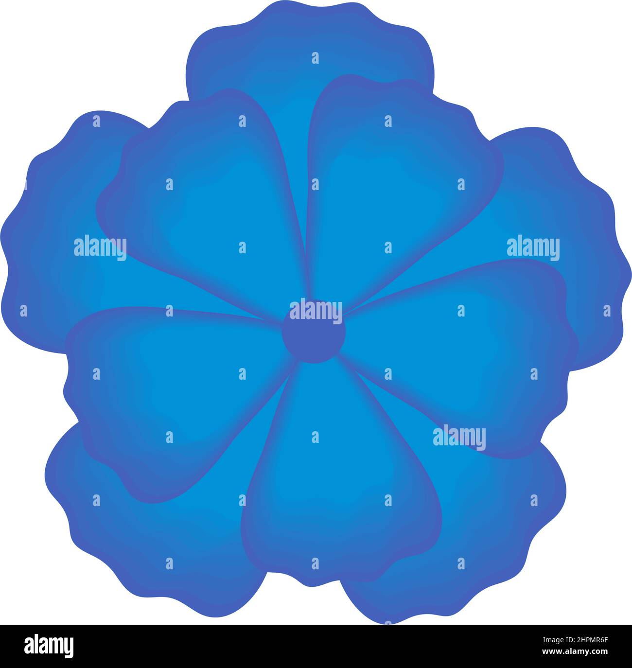 blue flower icon Stock Vector Image & Art - Alamy
