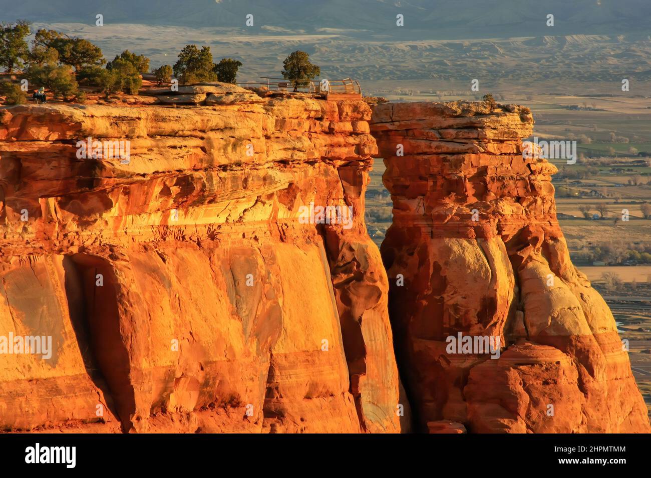 View fo Window Rock in Colorado National Monument, Grand Junction, USA